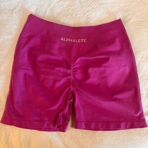 Alphalete Fuchsia Active Shorts